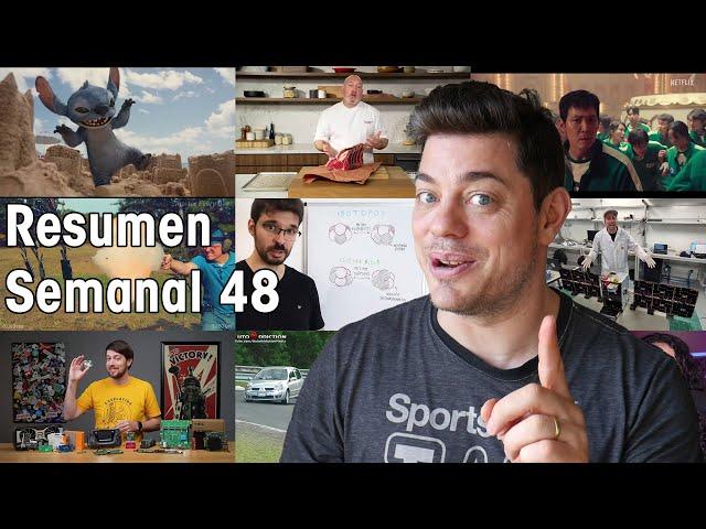 Resumen Semana 48 - 2024 - Lilo & Stitch, Squid Game, Cadillac y mucho más