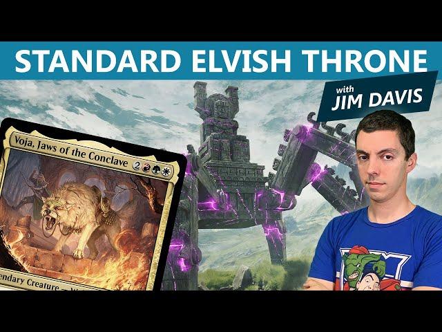 Standard Elvish Throne with Jim Davis