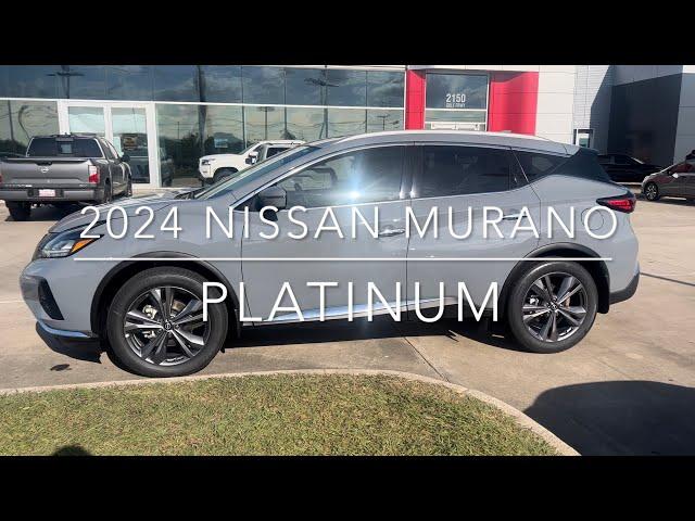 2024 Nissan Murano Platinum Boulder Gray Pearl (Walkthrough)