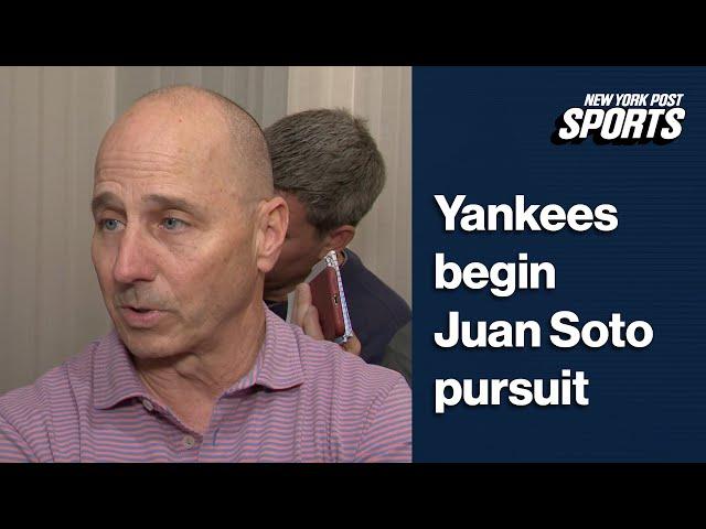 Brian Cashman on pursuit of Juan Soto, threat Mets pose & infield options