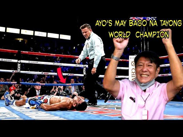 December 8, 2024 Congrats! May bago na tayong WORLD CHAMPION... MARCOS  Napatalon sa tuwa..