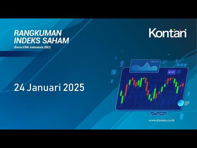 IHSG Hari Ini Memerah, Jumat 24 Januari 2025 | KONTAN TV