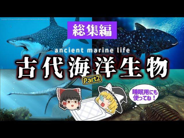 【睡眠用・ゆっくり解説】古代の海に潜む、海洋生物たち②【広告最初のみ　途中広告なし】