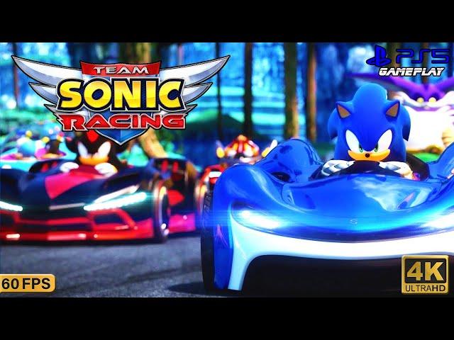 Team Sonic Racing 4K 60FPS | Beautiful Visuals!