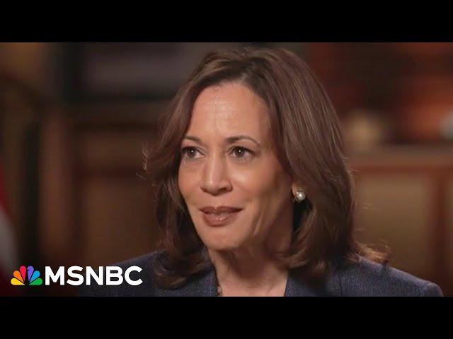 'Terrific performance': VP Harris shares her message with Fox News viewers