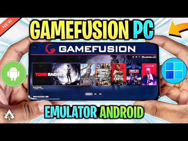  GAMEFUSION PC EMULATOR ANDROID - NEW WINDOWS EMULATOR GAMEPLAY: GTA 5 & MORE!