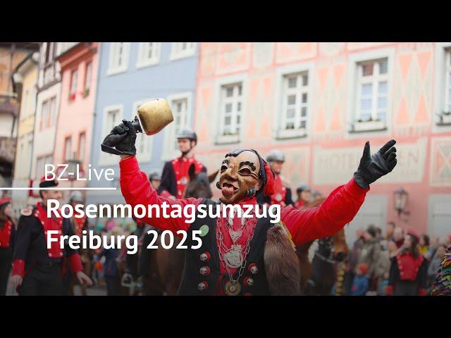 Rosenmontagsumzug in Freiburg 2025