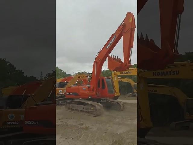 Korea Used Excavator Doosan 220 Dh220 Original Second Hand Crawler