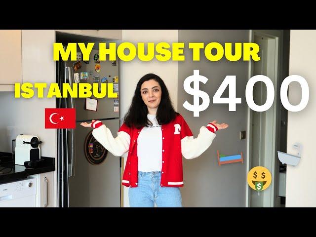 $400 Istanbul House Tour - Foreigner living in Istanbul  ft. @istanbulbird