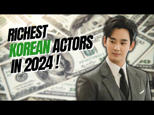 10 Richest Korean Actors in 2024 | Min Ho | Kim Soo Hyun | K-Drama Stars with the Highest Net Worth