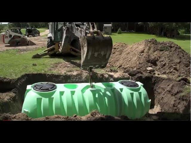 Norwesco Septic Tank Installation