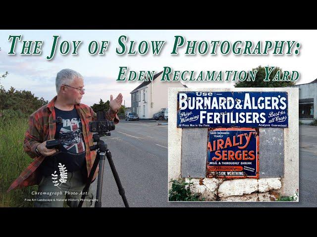 The Joy of Slow Photography | Eden Reclamation Yard | Part One | Medium Format Film | Bronica ETRS