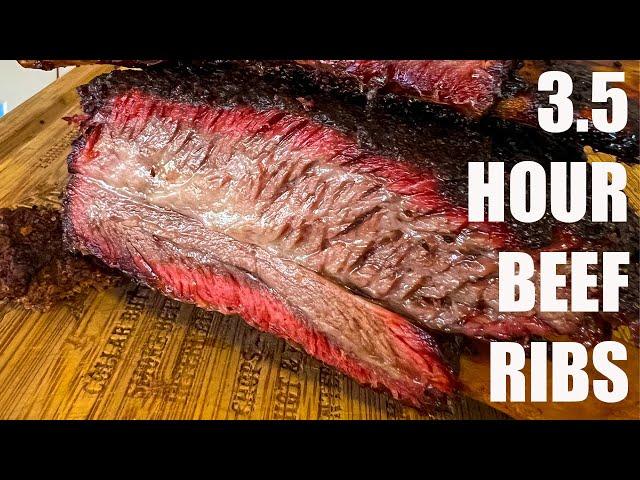 3.5 Hour Smoked Beef Short Ribs - Hot and Fast Method