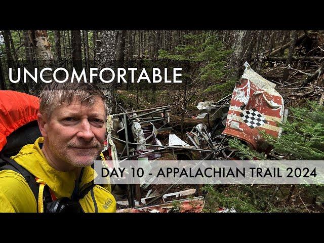 Plane Wreck in the 100 Mile Wilderness - Appalachian Trail Thru Hike 2025 / 2024 Day 10