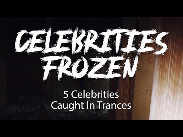 Celebrities Frozen In Trance Glitch