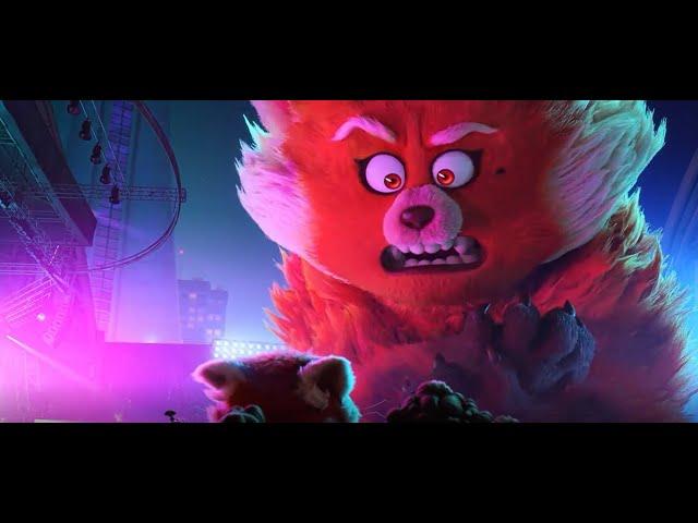 Turning Red (2022) -  Mei Giant Red panda ending scene