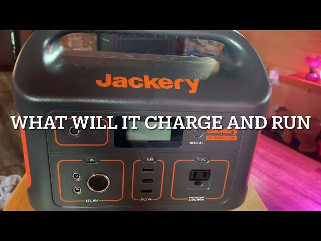 Jackery explorer 500 Solar Generator Uses Tips and Review