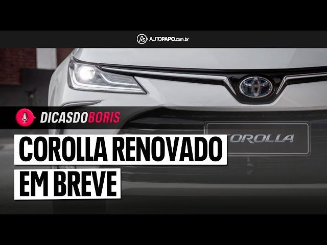 NOVO COROLLA JÁ ESTÁ ‘NO FORNO’