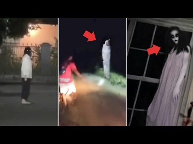 Pocong di Kejar..! 6 Penampakan Hantu Paling Menakutkan yang Pernah Terekam dan diunggah Ke Internet