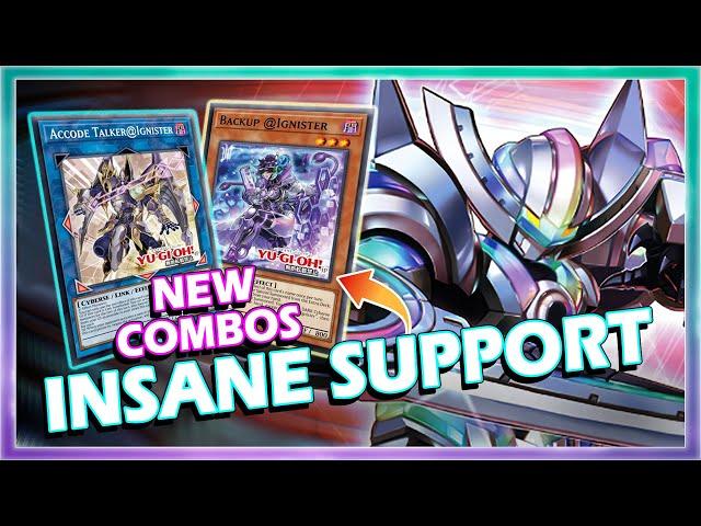 INSANE SUPPORT! NEW MATHMECH COMBOS FT. NEW @IGNISTER SUPPORT | YUGIOH