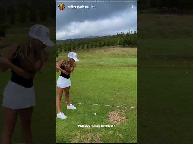 Lexi Rivera Instagram story 22/7/21