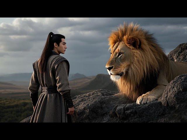 Kung Fu Movie! Kung Fu boy saves the lion king, who pledges lifelong protection!