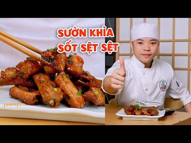 Múc sạch nồi cơm với món SƯỜN KHÌA SỐT SỆT SỆT | Series Học Nội Trợ Chuyên Nghiệp - Phần 5