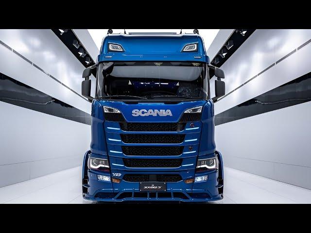 "Scania's Bold Evolution: The 2025 New 770-S V8 Unleashed"