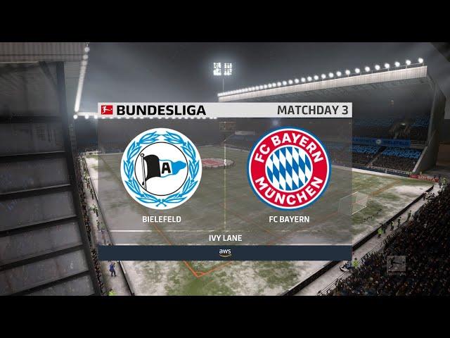 FIFA 21 | Arminia Bielefeld vs FC Bayern Munchen - Germany Bundesliga | 17/10/2020 | 1080p 60FPS