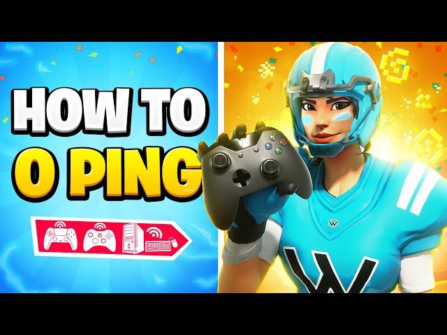 How To Get 0 PING in Fortnite on PC/PS4/XBOX | Lower PING Optimization Guide!