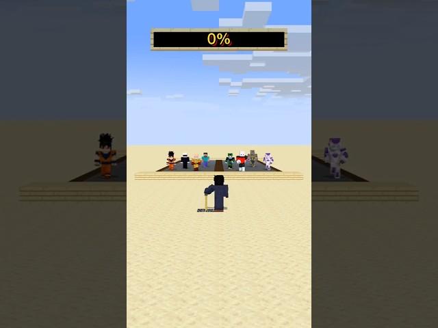 Who Can Run On the Treadmill the Longest? #gojo #goku #saitama #herobrine #jiren #thanos #frieza