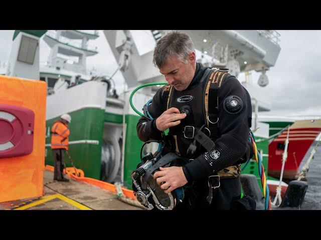 'You never forget you are under water': An inside look at commercial diving