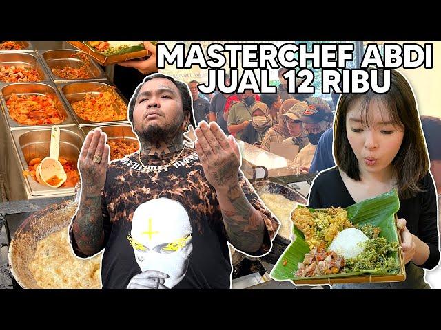 CHEF ABDI MASTERCHEF & BABE CABITA JUALAN NASI TELOR MERCON CUMA 12 RIBUAN !!