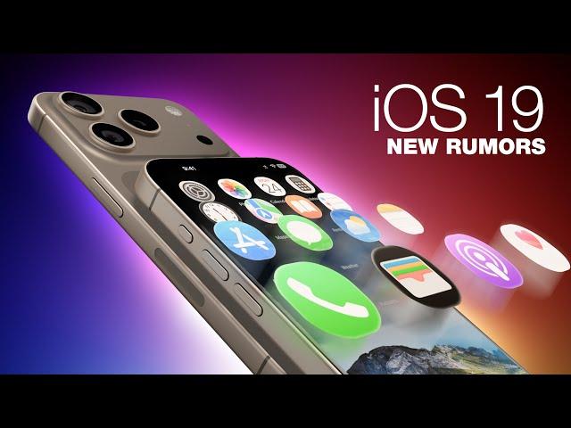 Huge iOS 19 Leaks: New Design, Rounder Icons, Floating Tab Bar & More!