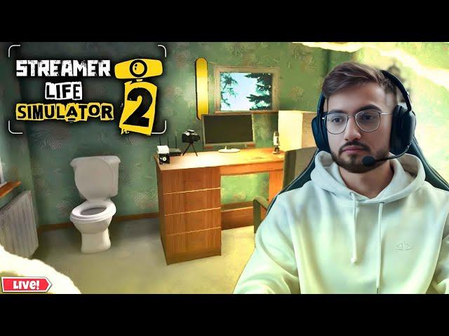 Streamer Life Simulator 2 - Road to Becoming a Professional Streamer! | Let's Build My Career!