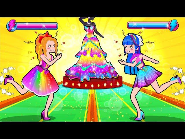 Princess Battle! Who Will be Winner?! Funny Situations | Poor Princess Life Animation