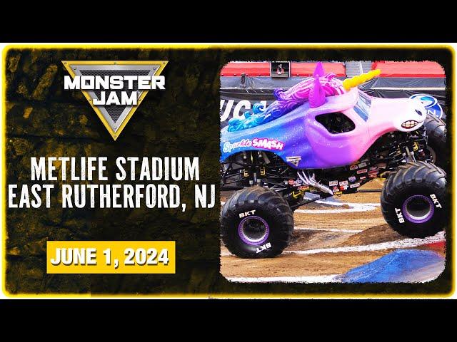 Monster Jam East Rutherford, NJ (Full Event) | June 1, 2024 | Stadium Championship Series