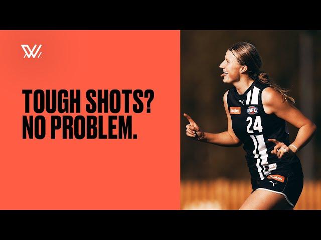 Chantal Mason slots the tough shots | Pick 18, Geelong | 2023 AFLW Draft