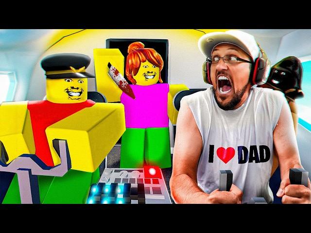 Escape the Airplane! (Roblox Weird Strict Dad Chapter 3 & 4)