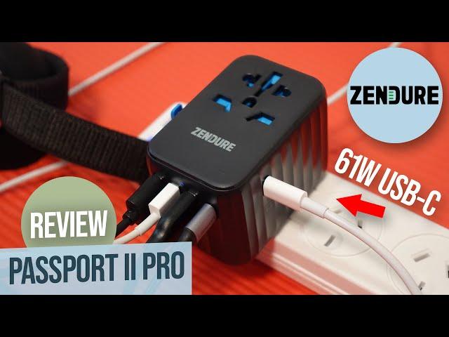 Zendure Passport II Pro Review | Best USB-C Universal Travel Adapter