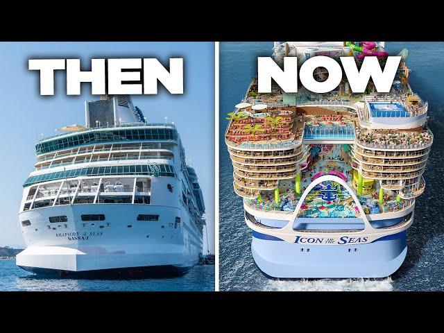 Royal Caribbean cruise ships from newest to oldest