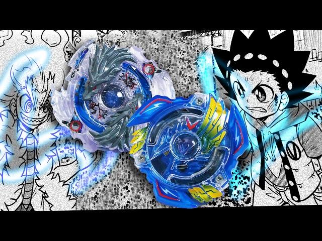 BEY RETRO: Victory Valkyrie B.V. VS Lost Longinus N.Sp LEGACY SEASON 1 Battle BEYBLADE BURST