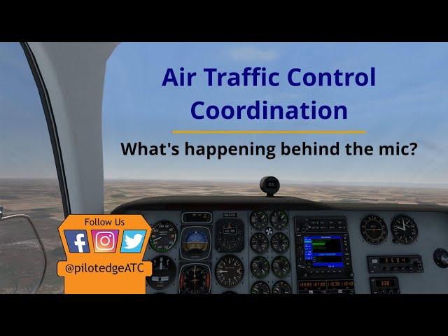 Air Traffic Controller Coordination- What happens when you have a request? They're on the landline!