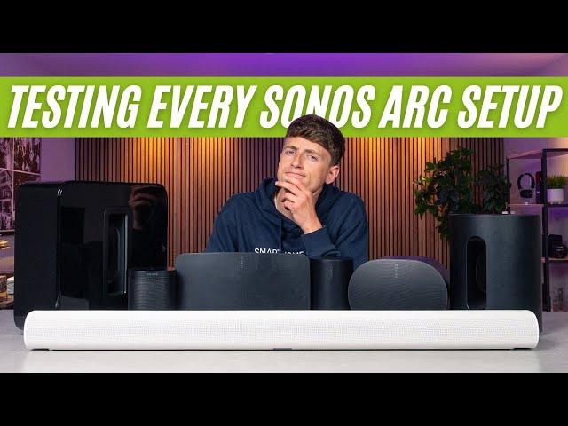 Testing EVERY Sonos Arc Surround Sound Setup...