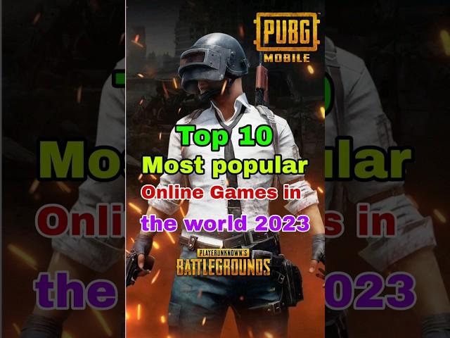 top 10 Most popular online games in the world 2023 #viral