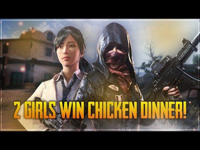 GIRLS PLAYING PUBG// TWO Girls Win Chicken Dinner// LIVESTREAM highlights //PUBG Mobile