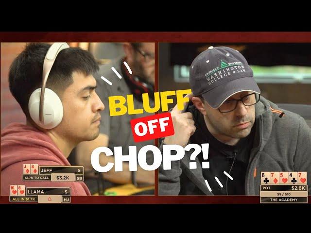 BLUFF OFF a CHOP?! - @SolveForWhy  (S4Y Academy)