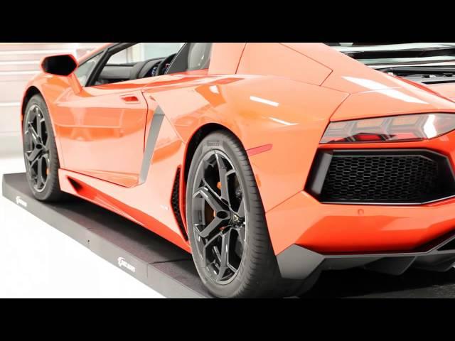 Lamborghini Aventador project in the Auto Obsessed Detailing Studio