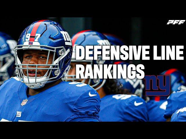 New York Giants 2024 Defensive Line Rankings | PFF