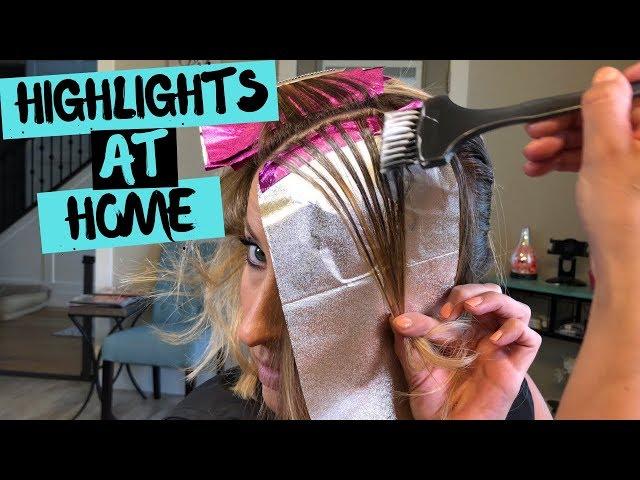 Highlight Your Hair Like a Professional Stylist at Home | How to Highlight Your Hair Tutorial